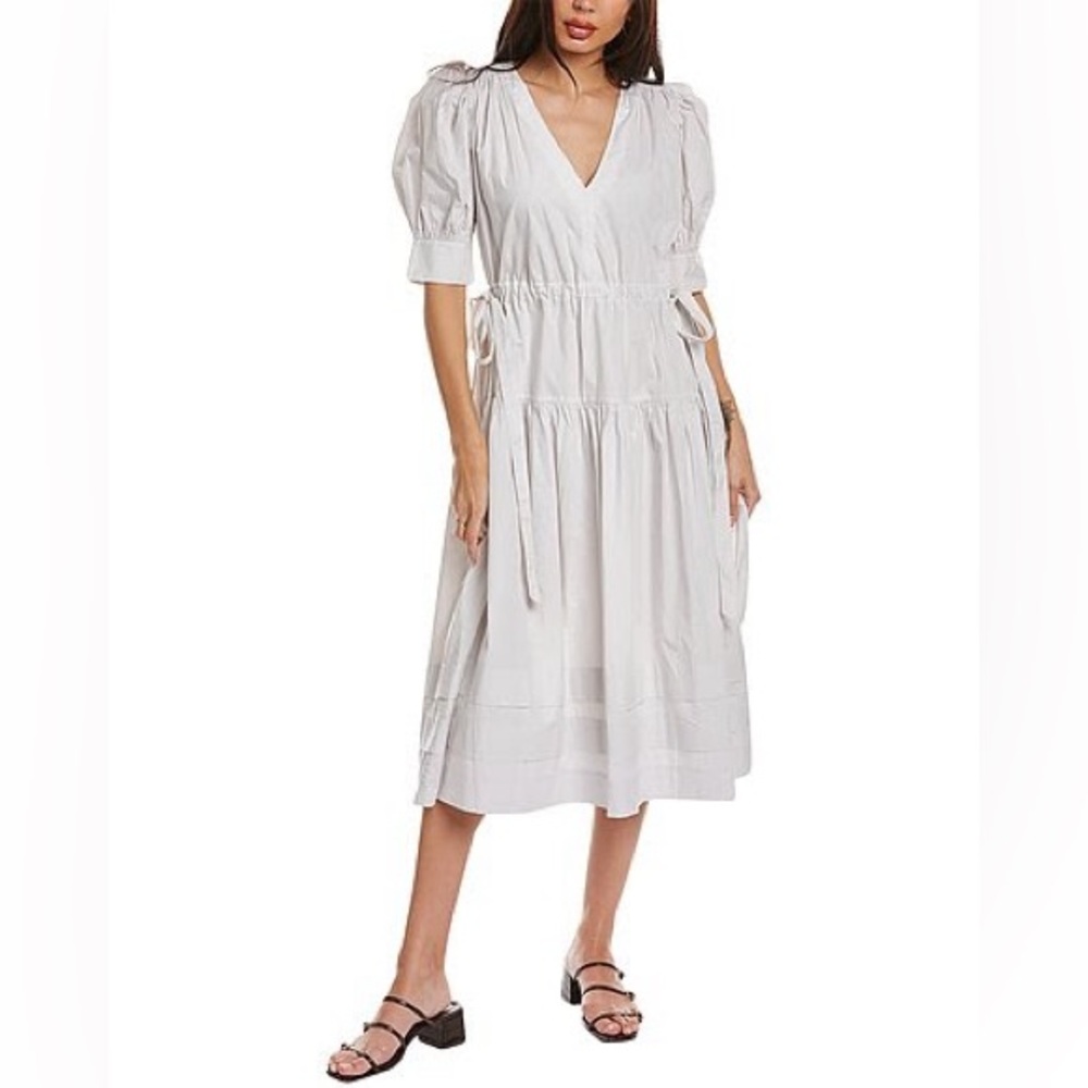 Ulla Johnson | NWT| Tiered Puff Sleeve Dress | Size 8